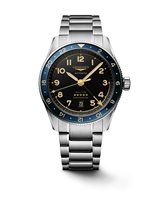 Orologio Longines Uomo Spirit Zulu Time in Acciaio L38124606 - L38124606